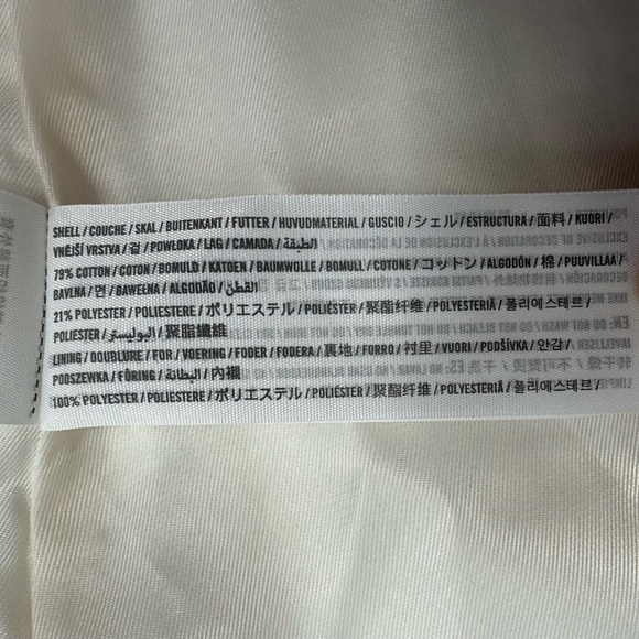 ABERCROMBIE and‎ FITCH Cropped Tweed Blazer, Size MEDIUM - Picture 7 of 9